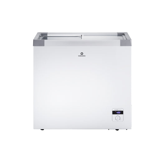 Congelador Indurama Horizontal 204 Litros Tapa de Vidrio CI-199TV