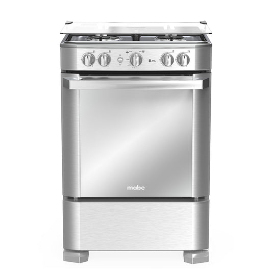 Estufa de Piso Mabe a Gas 60 cm Inox - EMC6050NFX1