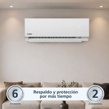 Aire Acondicionado Mabe Tradicional 220v 12.000 BTU Blanco - MMT12CDBWCC32EC1