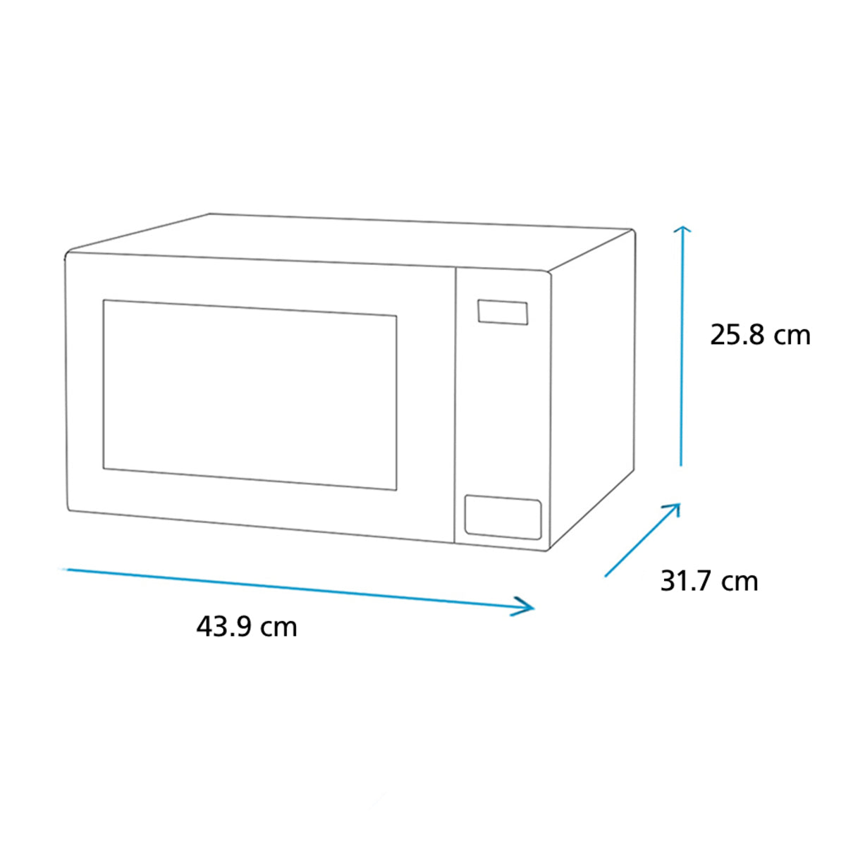 Horno Mabe Microondas 20 Litros 110v Blanco - HMM07BR