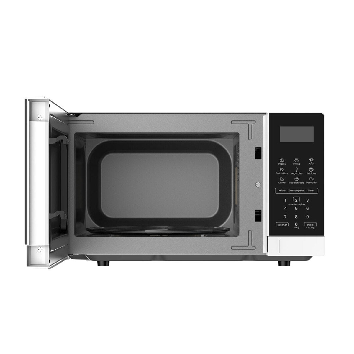 Horno Microondas Mabe 0.7 cuft (19.8 Litros) Negro - HMM07BBW
