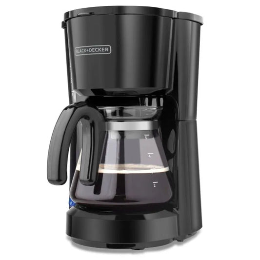 Cafetera Black+Decker de 5 Tazas, filtro permanente - CM0701B