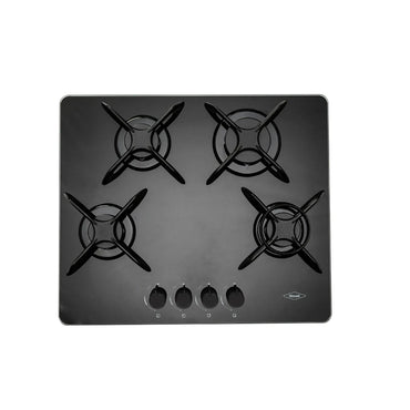 Estufa de Empotrar Cristal Haceb de 4 puestos a Gas Natural - ASL60-CRISTAL-GN