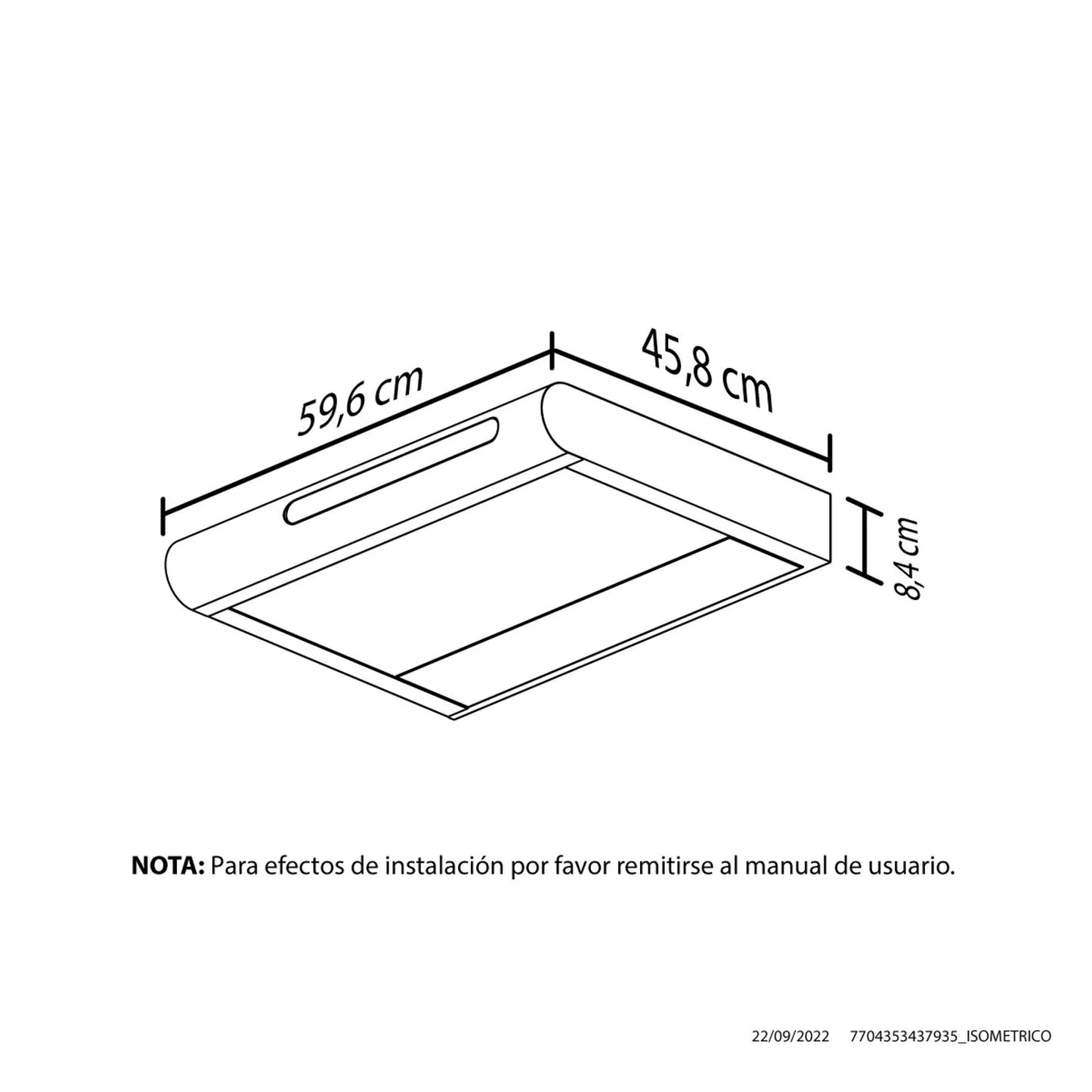 Campana Haceb Tofu Inox Negra Digital 3 Velocidades - CAMP TOFU 60 V3 INOX-NE DIGITAL- Logística Haceb