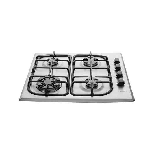 Estufa de Empotrar Sésamo Haceb Triple de 4 puestos Corona de 60 cm a Gas Natural - CS60-INOX-3CHF-GN
