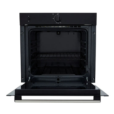 Horno a gas Tandoori 60 cm negro gas natural Haceb - HG TANDOORI 60 NEGRO GN - Logística Haceb