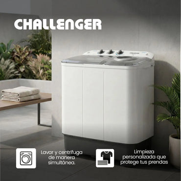 Lavadora Challenger Semiautomática Carga Superior 11 Kg - CW4711