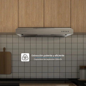 Campana Extractora Challenger Horizontal 60 cm Inox - CX-4310-AC