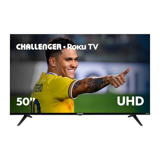 Televisor Challenger 50" LED 4K UHD Roku TV - 50KR15T2