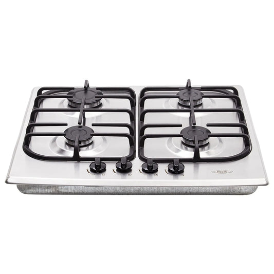 Estufa de Empotrar Sésamo Haceb de 4 puestos de 60 cm a Gas Natural - CS60-51-INOX-HF