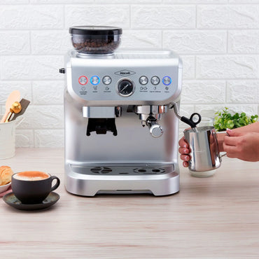 Máquina de café Haceb con molino integrado Inox- Logística Haceb