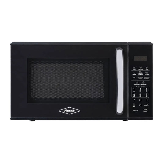 Horno Microondas Haceb AZAFRÁN Negro de 20 lts - 0.7