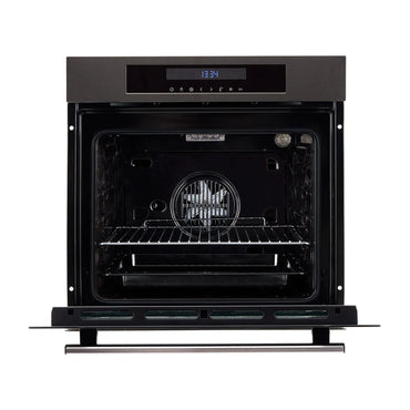 Horno electrico digital Haceb de 60cm Inox-negro a 220V - HE 60 TA DIG INOX NE 220V- Logística Haceb