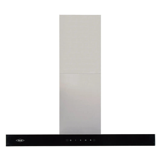 Campana península Haceb tipo T inox-negro de 90cm - CAMP PEN T 90 V3 INOX-NE