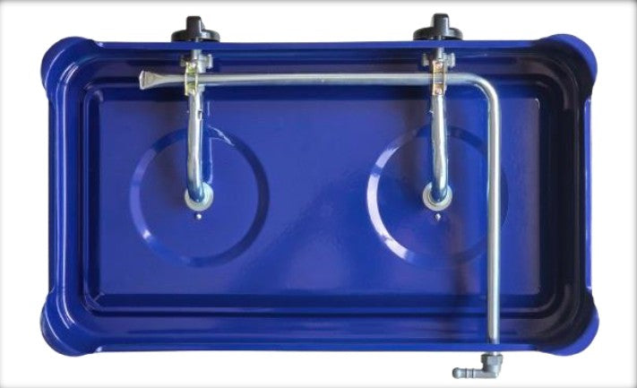 Estufa Indurama Mesa 2 Ptos Azul a Gas propano - EMI-210AGP