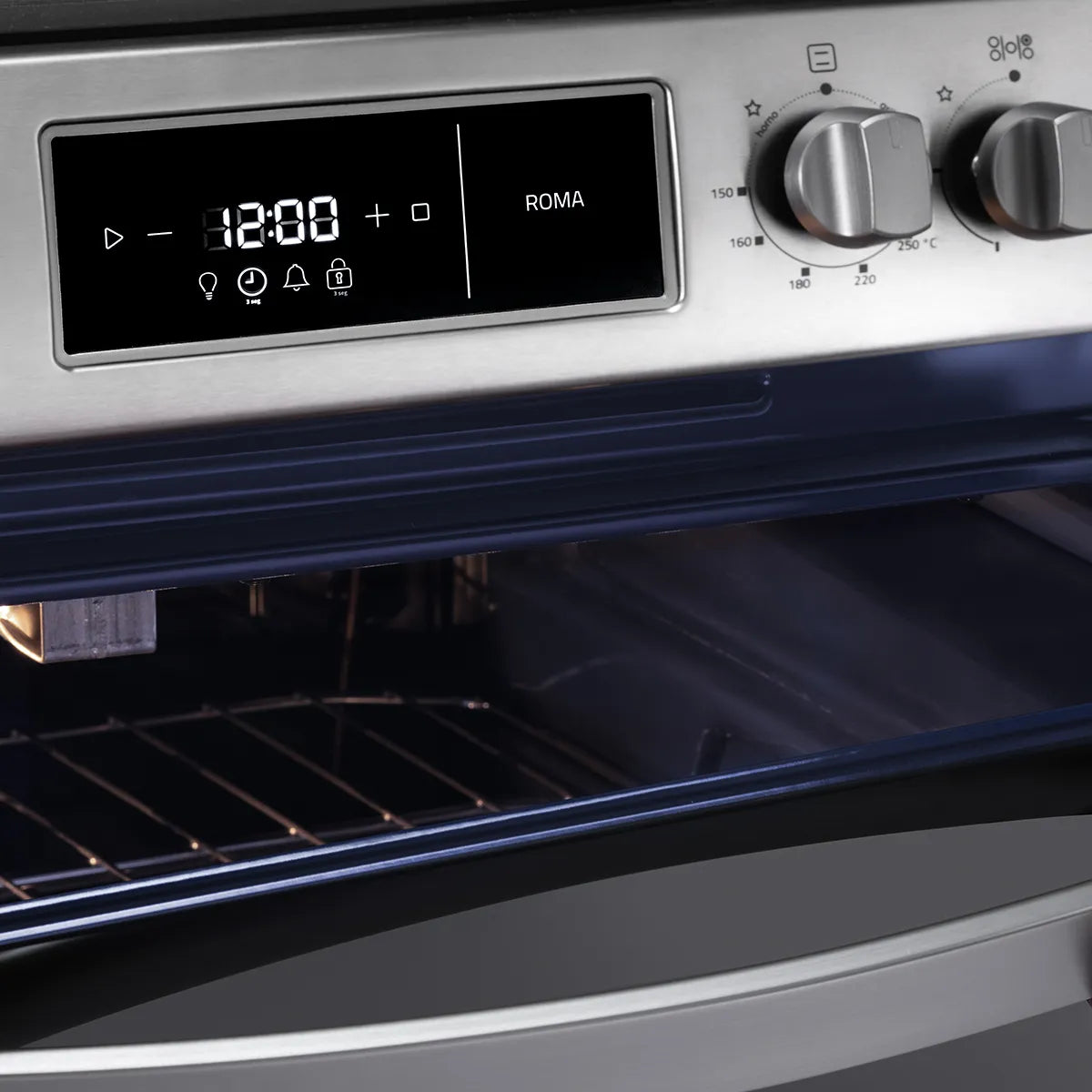 Estufa INDURAMA Roma Zafiro Croma 5 PTOS Gas Natural