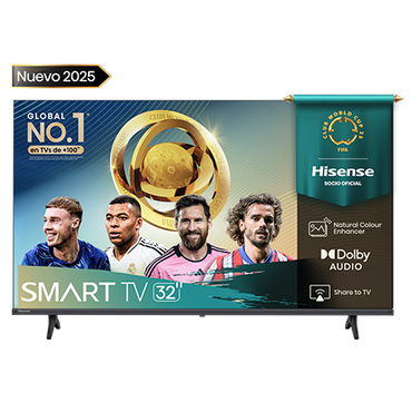 Televisor Hisense 32 LED HD Smart TV 32A4NV