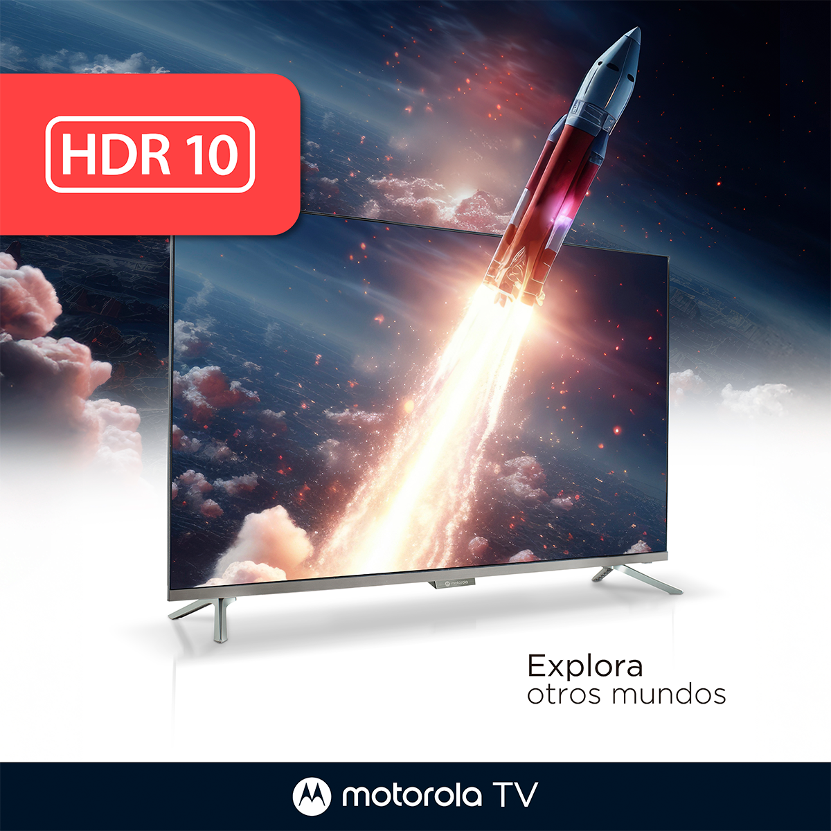Televisor Motorola 50" Smart TV 4K Ultra HD - MOT50NUQE05