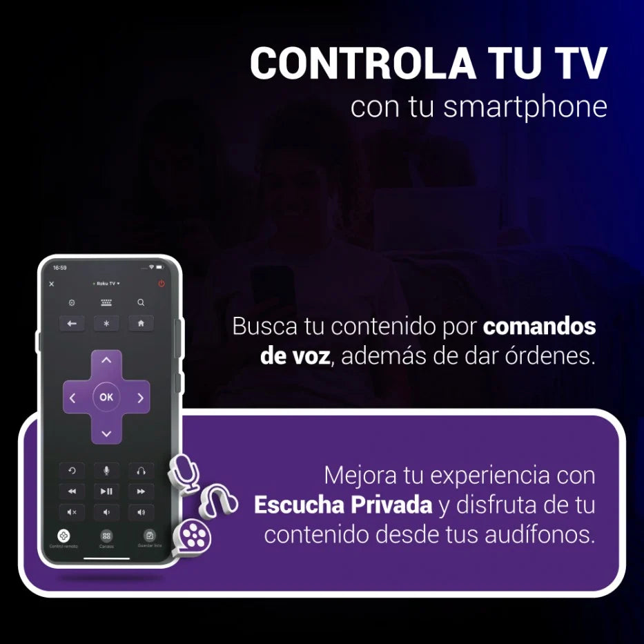 Televisor Hyundai 40" LED Smart TV Roku Tv - HYLED4027RIM