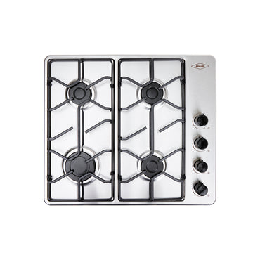 Estufa de Empotrar Haceb de 4 puestos 60X51 cm a Gas Propano Inox - CUB TO 60-51 INOX PL GP