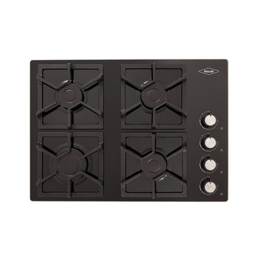 Estufa de Empotrar Cristal TA Haceb de 60x43 cm a Gas Propano Negra - CUB TA CRISTAL 60-43 GP - Logística Haceb