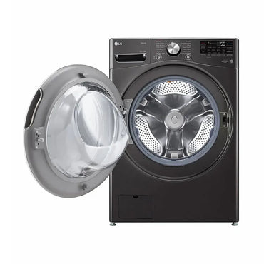 Lavadora Secadora LG 22KG Black Steel Tipo Acero Inox WD22BV2S6BR
