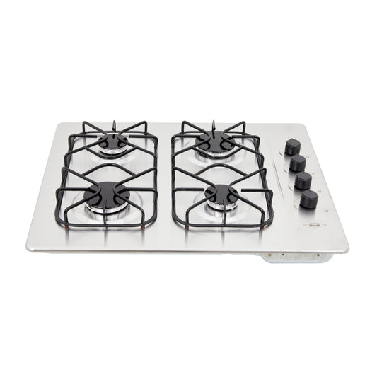 Estufa de Empotrar Haceb de 4 puestos a Gas Natural Inox - ARL-CG66-INOX-GN