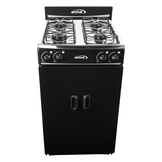 Estufa Abba 4Pts Gas Natural Con Gabinete AT100-5-N