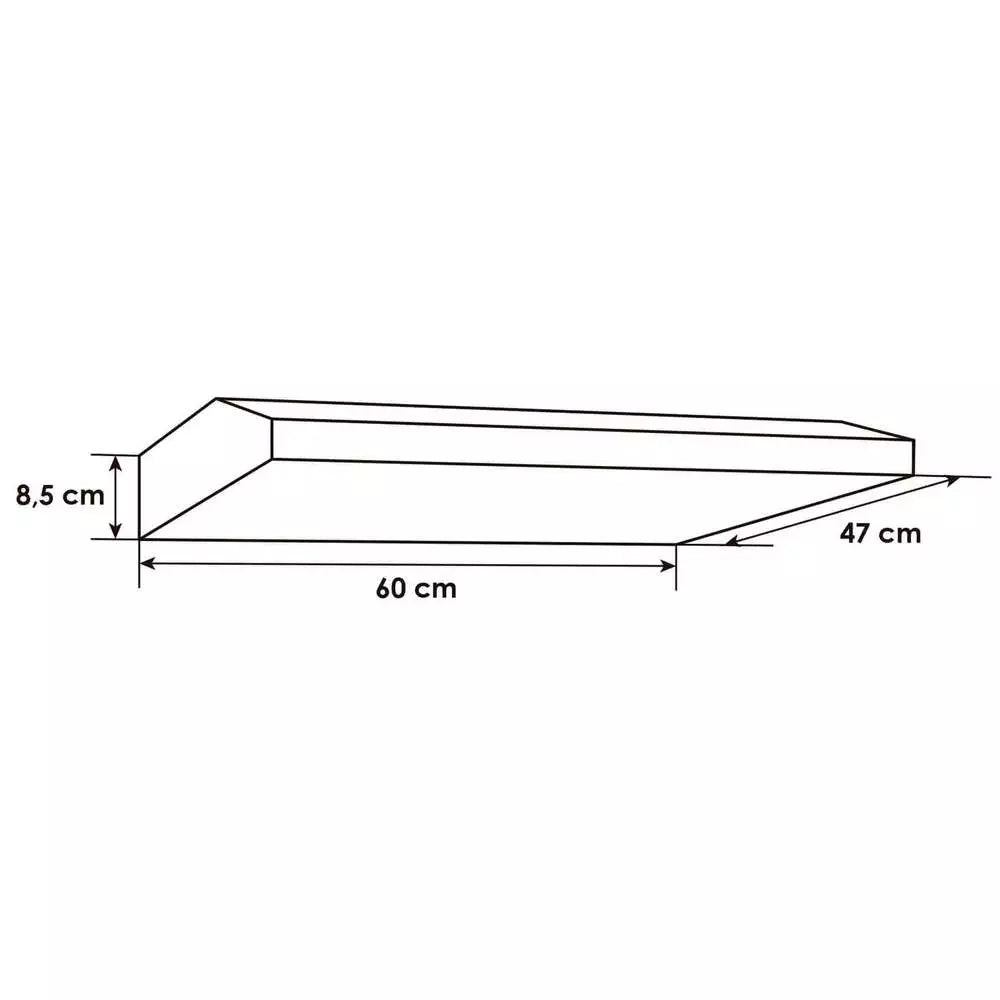 Campana Recirculadora En Acero Abba CRIX-08-60X