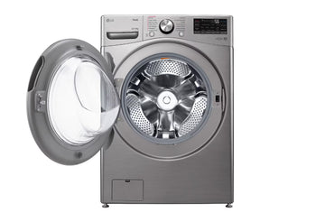Lavadora Secadora LG 22KG Tipo Acero Inox WD22VV2S6BR