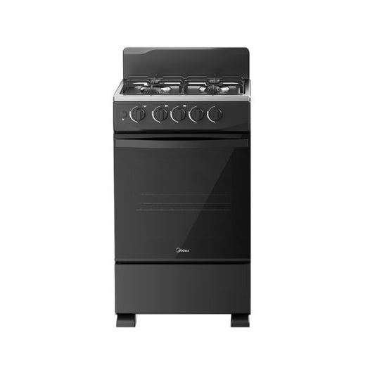 Estufa de piso con copete 20" InoxChef Negra - MGS20FS1BFAWB-CO