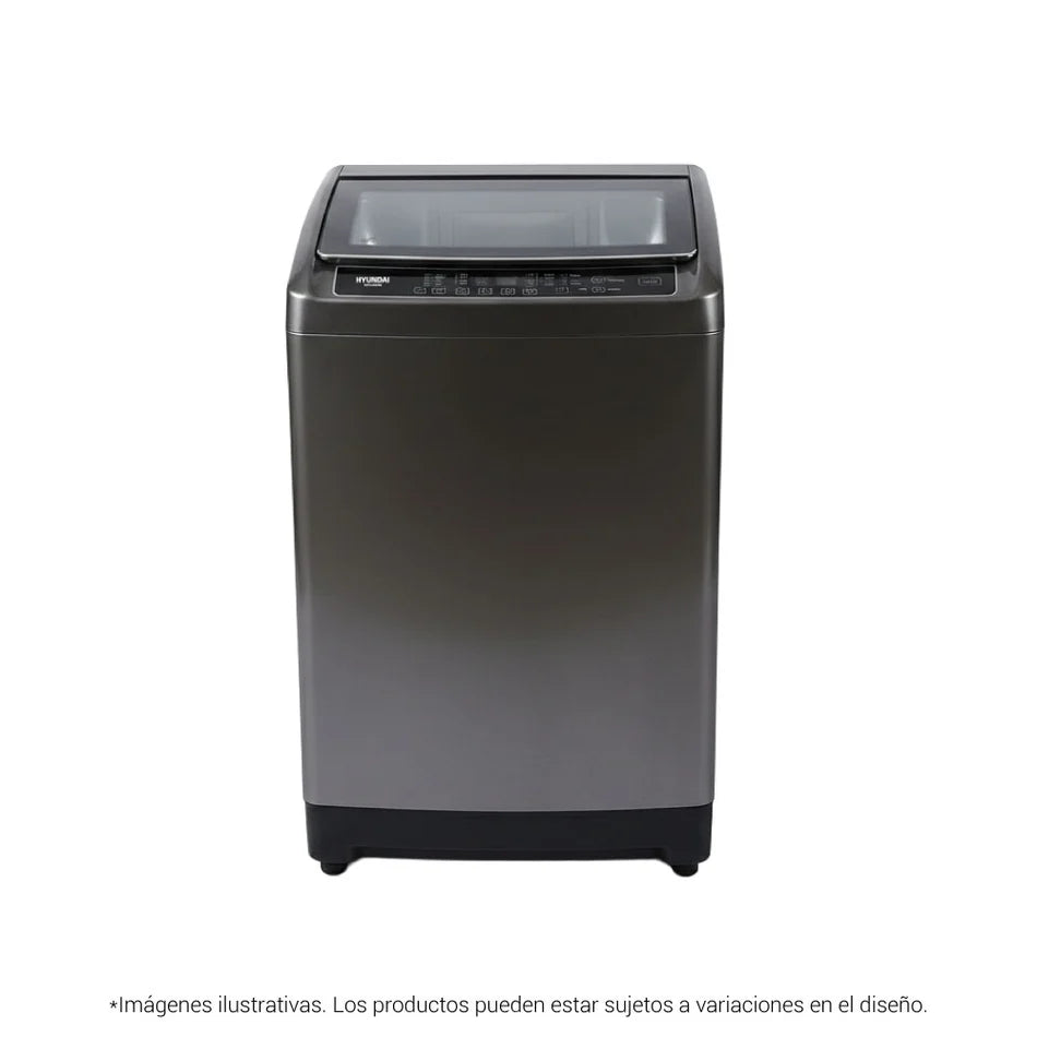 Lavadora Hyundai 22 Kg Carga Superior Gris - HYWM22K