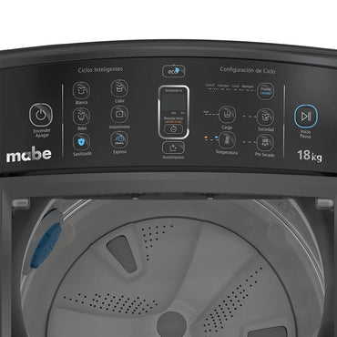 Lavadora MABE 18KG Diamond Gray LMC48100WDABO