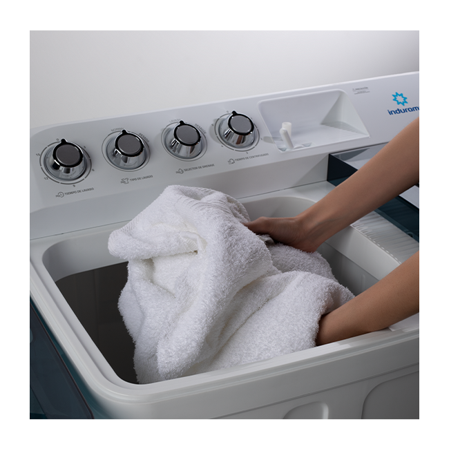 Lavadora INDURAMA 13KG Semiautomática LRI-13BLSA