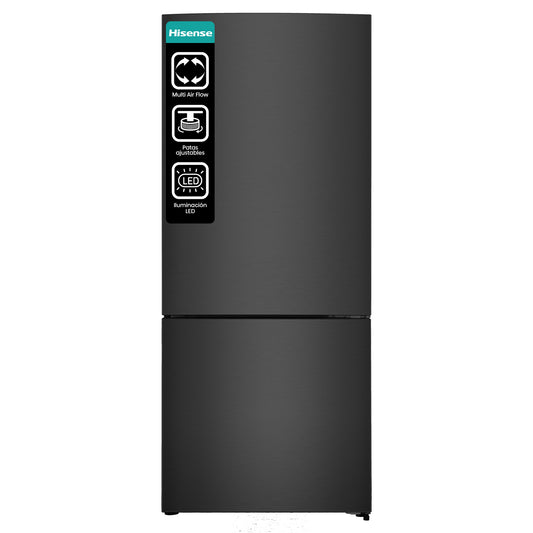 Nevera Hisense Bottom Mount Inverter RB15N6FBX1 - 428 LTS.