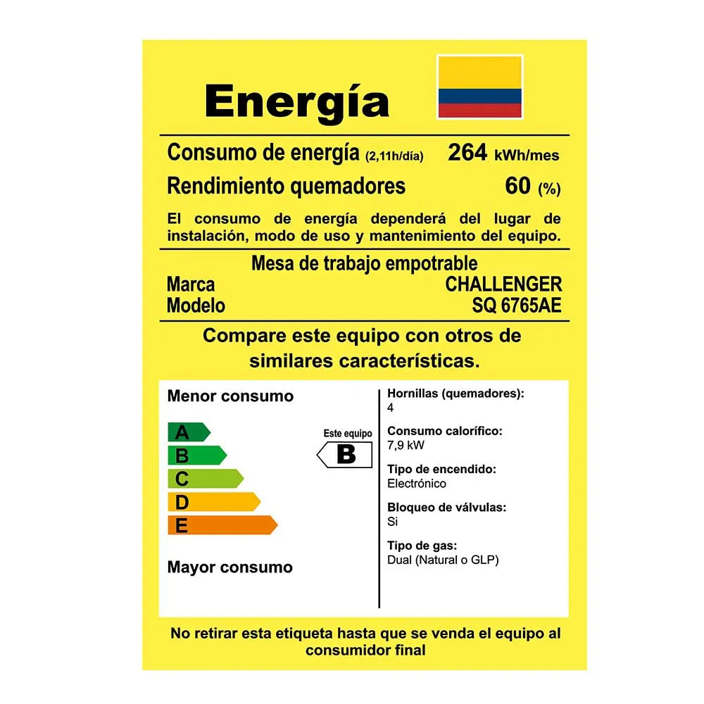 CUBIERTA CHALLENGER VIDRIO NEGRO 65X52 SQ-6765