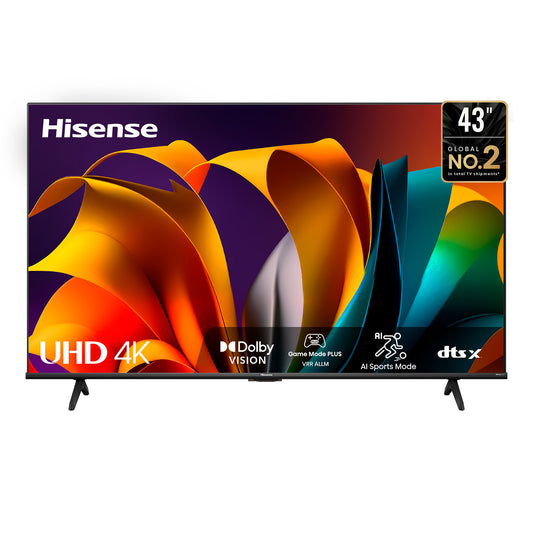 Televisor Hisense 43" UHD 4K - 43A6N