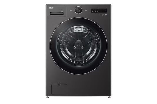 Lavadora LG 25 Kg Carga Frontal Negro - WM25BFXS.ABLECOL