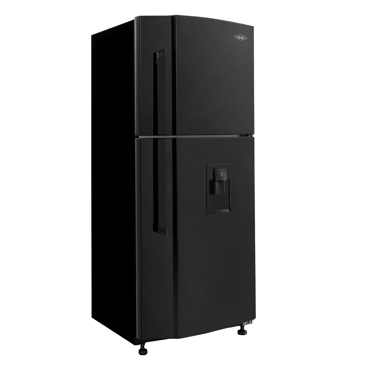 Nevera Haceb No Frost 271 Litros Manija Externa Negro Esmeralda Inverter - NEV 271 SE DA ME NE INV