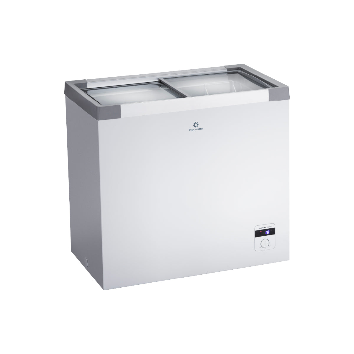 Congelador Indurama Horizontal 204 Litros Tapa de Vidrio CI-199TV