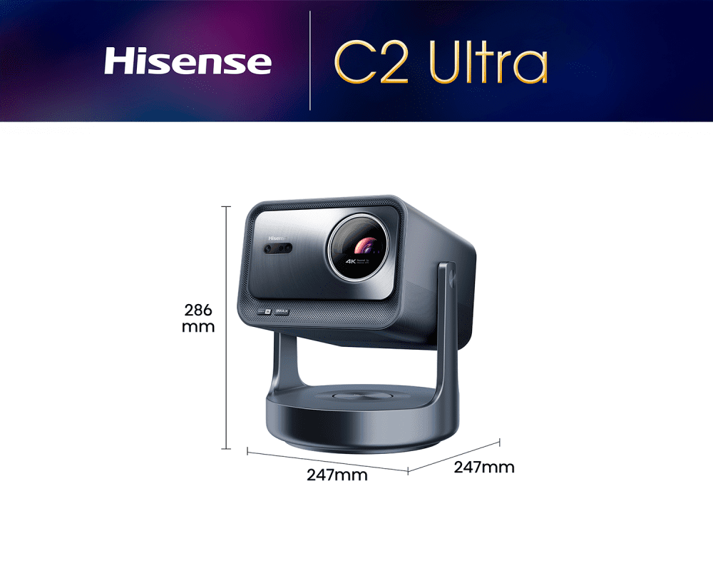Mini Proyector Láser Hisense C2 Ultra