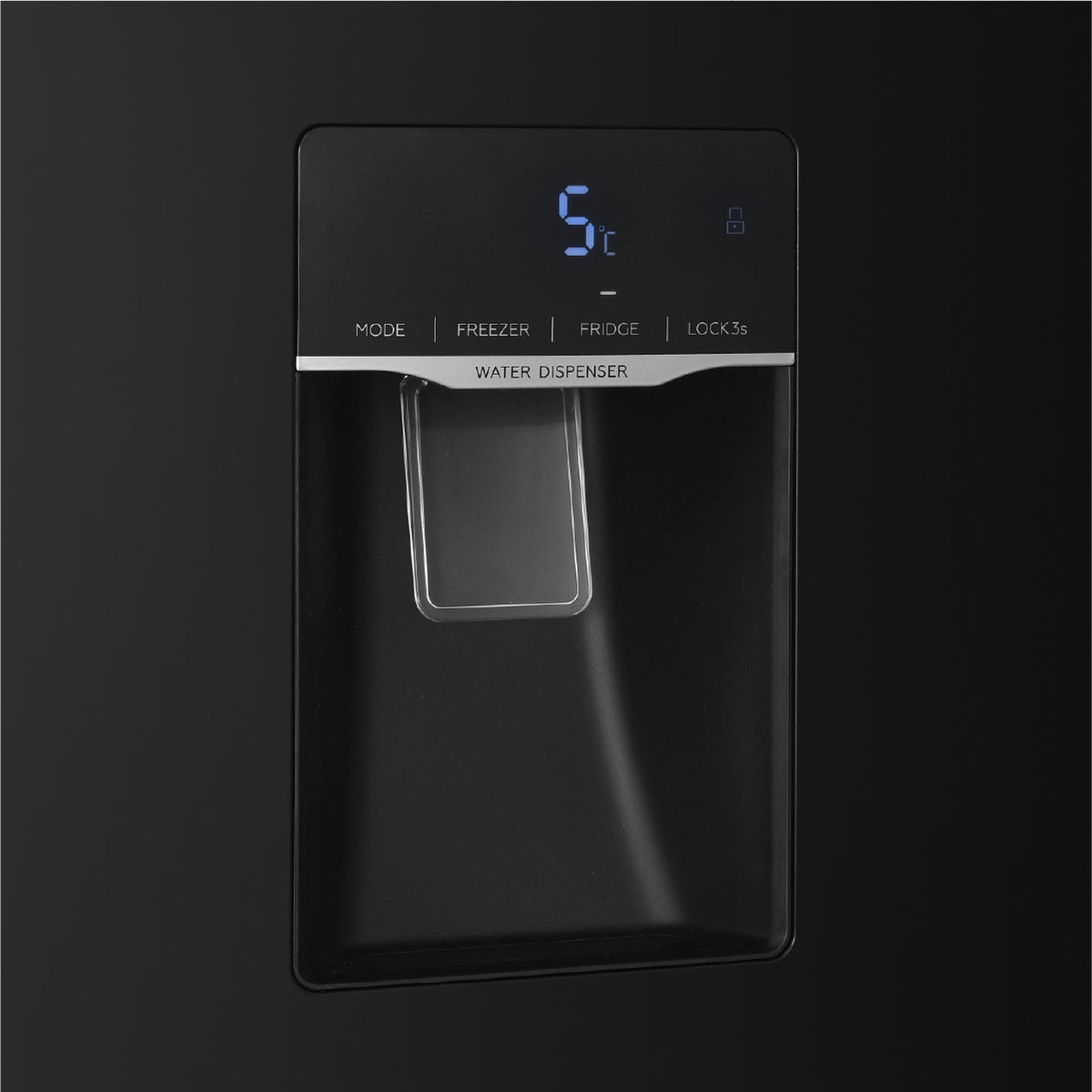 Nevecon Indurama 560 Litros Side by Side Negro - RI-788D-NE