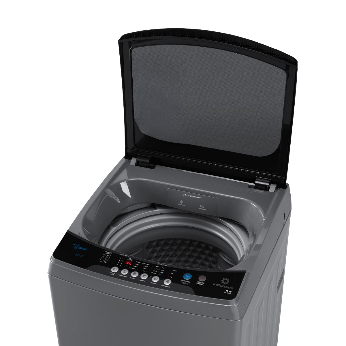 Lavadora Automática Indurama 13 Kg Gris - LRI-13DGRI