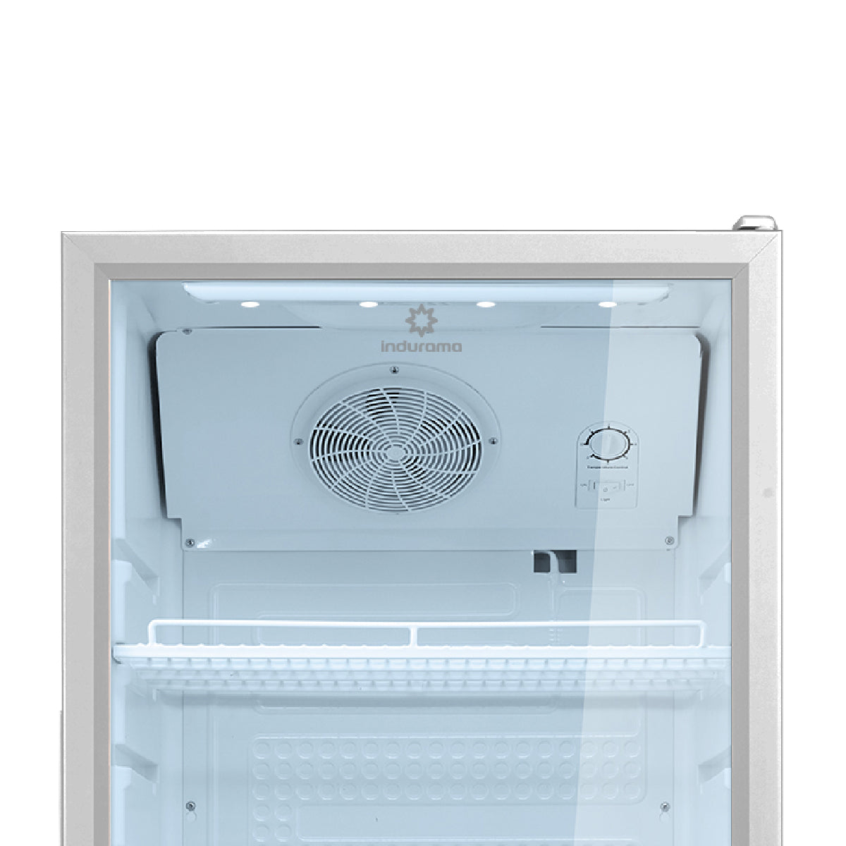 Vitrina Indurama 309 LTS Gris - VFV-309NL