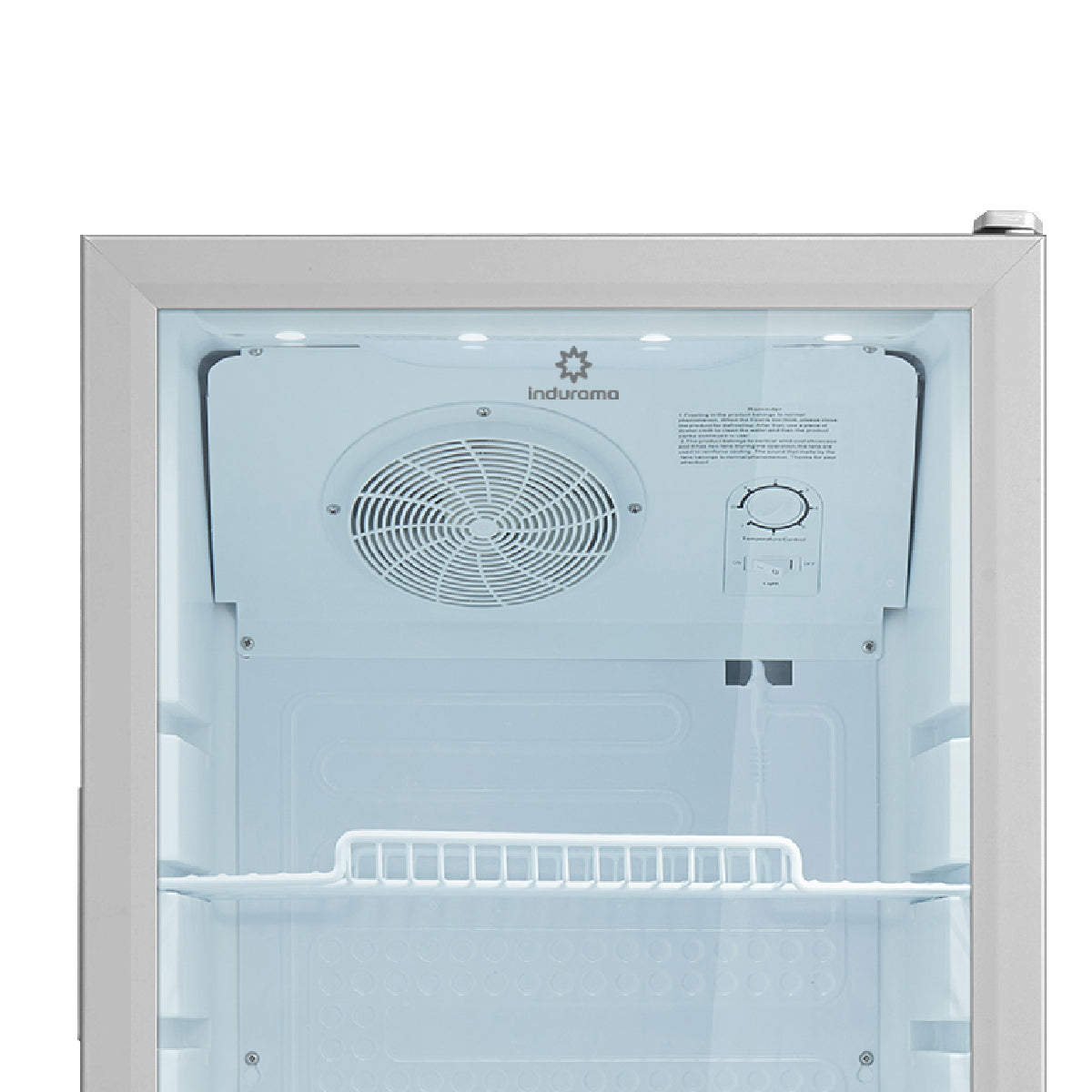 Vitrina Indurama 211 LTS Brutos Gris - VFV-211NL