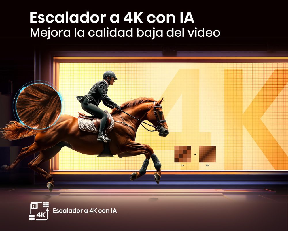 Televisor Hisense 55" Pulgadas QLed 4K - 55Q6QV