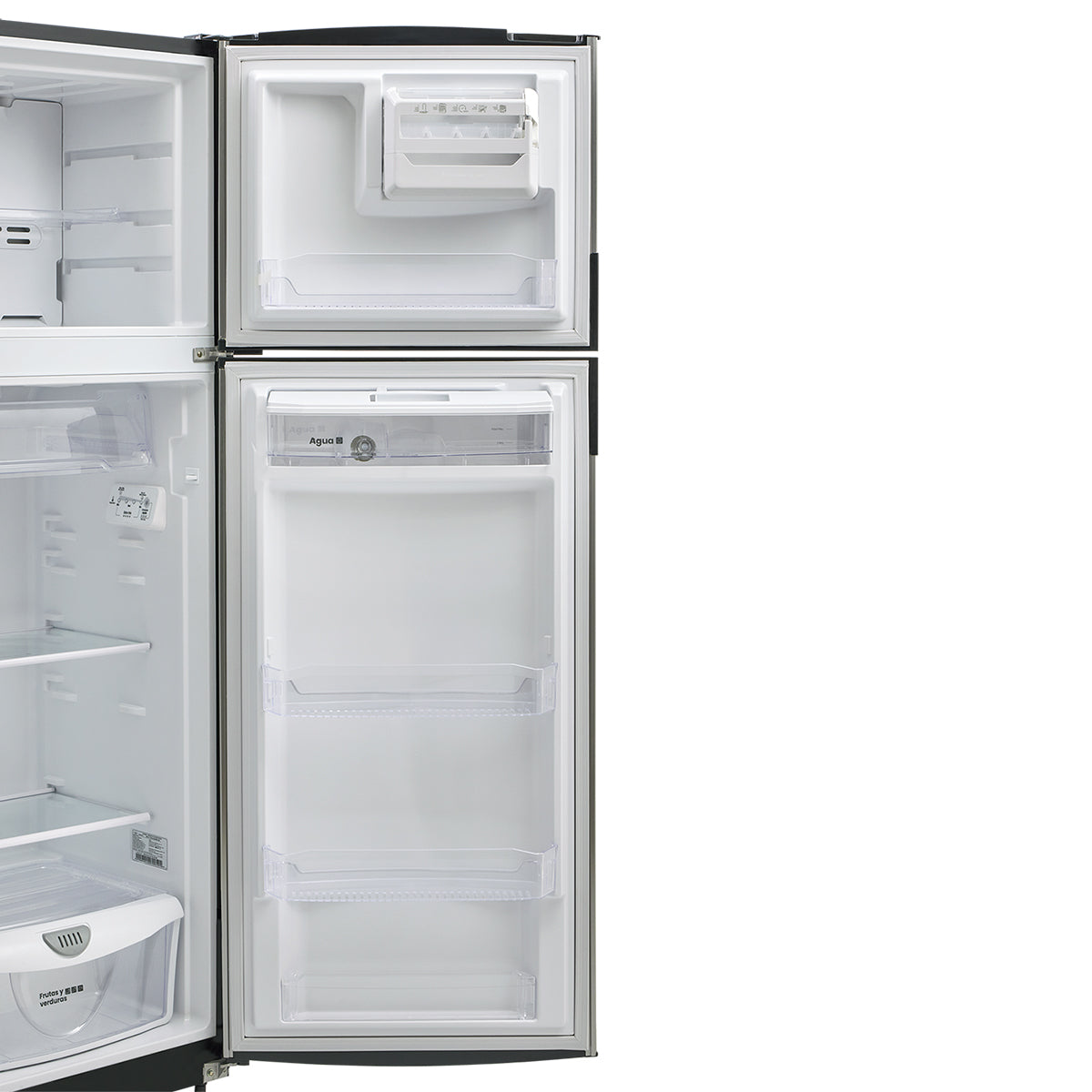 Nevera Haceb No Frost 271 Litros Manija Integrada Inox Inverter -  NEV 271 SE DA MI INOX INV