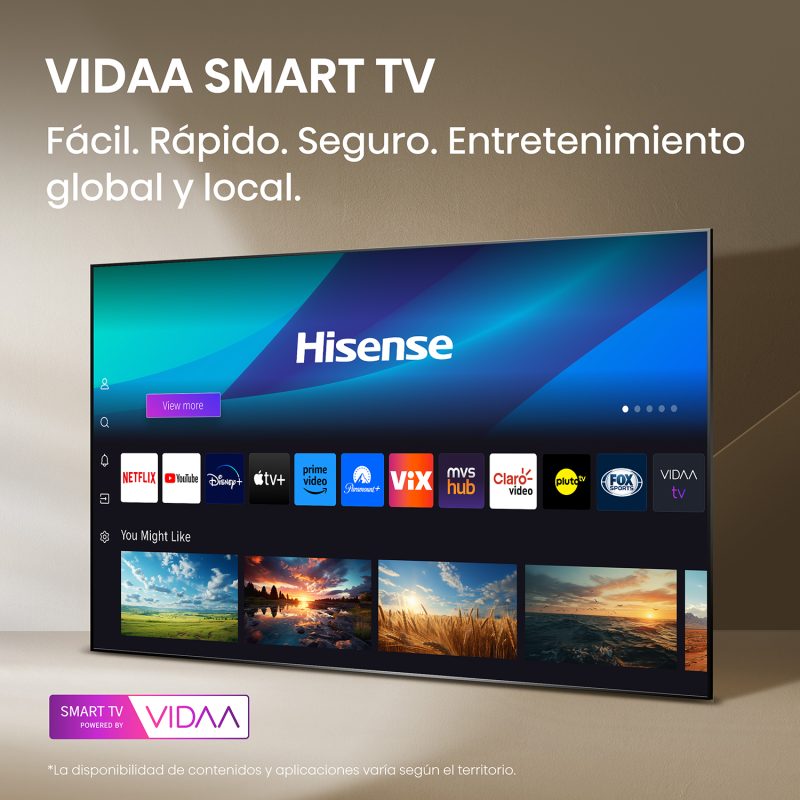 Televisor Hisense 50 LED FHD Smart TV - 50A4NV