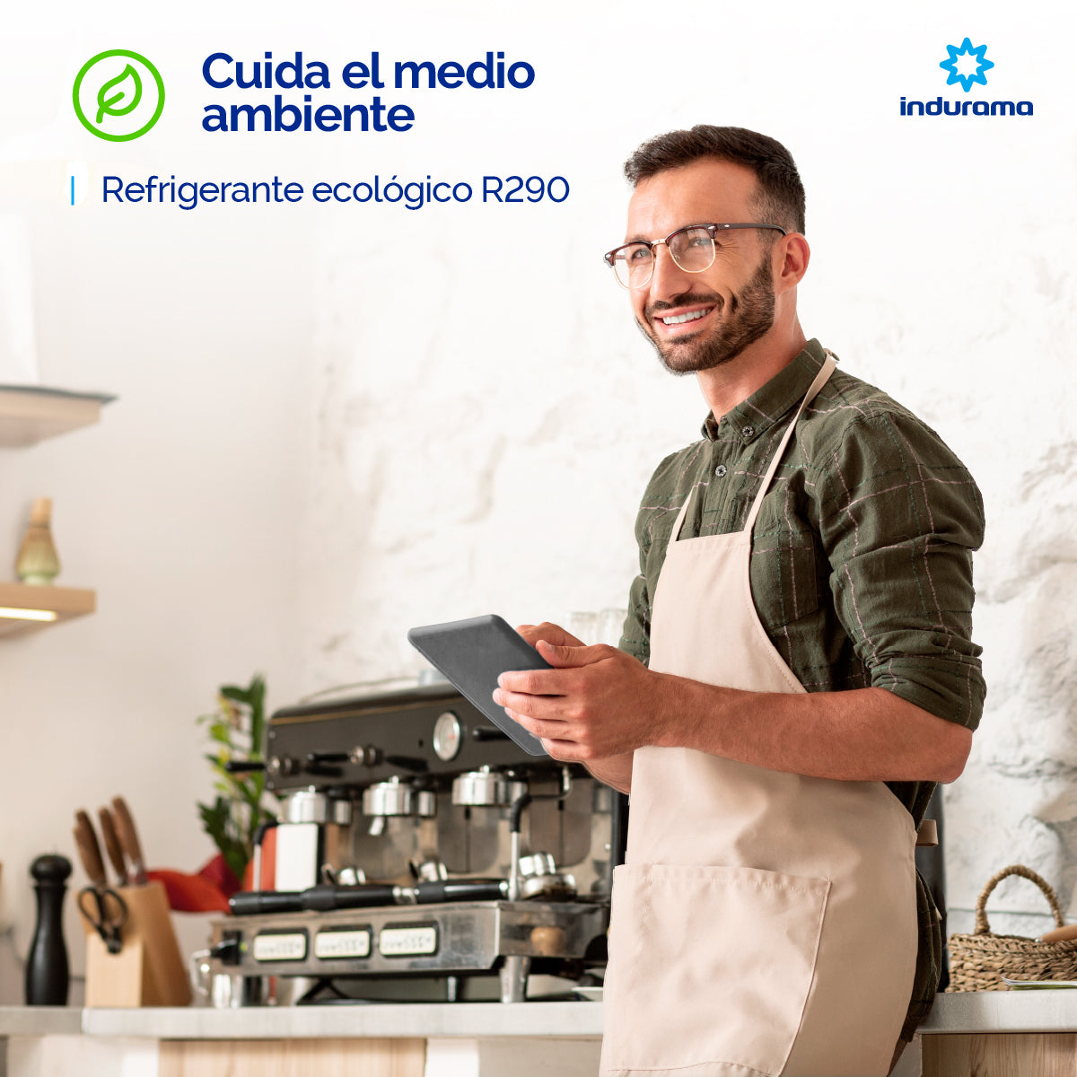 Vitrina Refrigerante Indurama 309 Litros Blanca - VFV-309