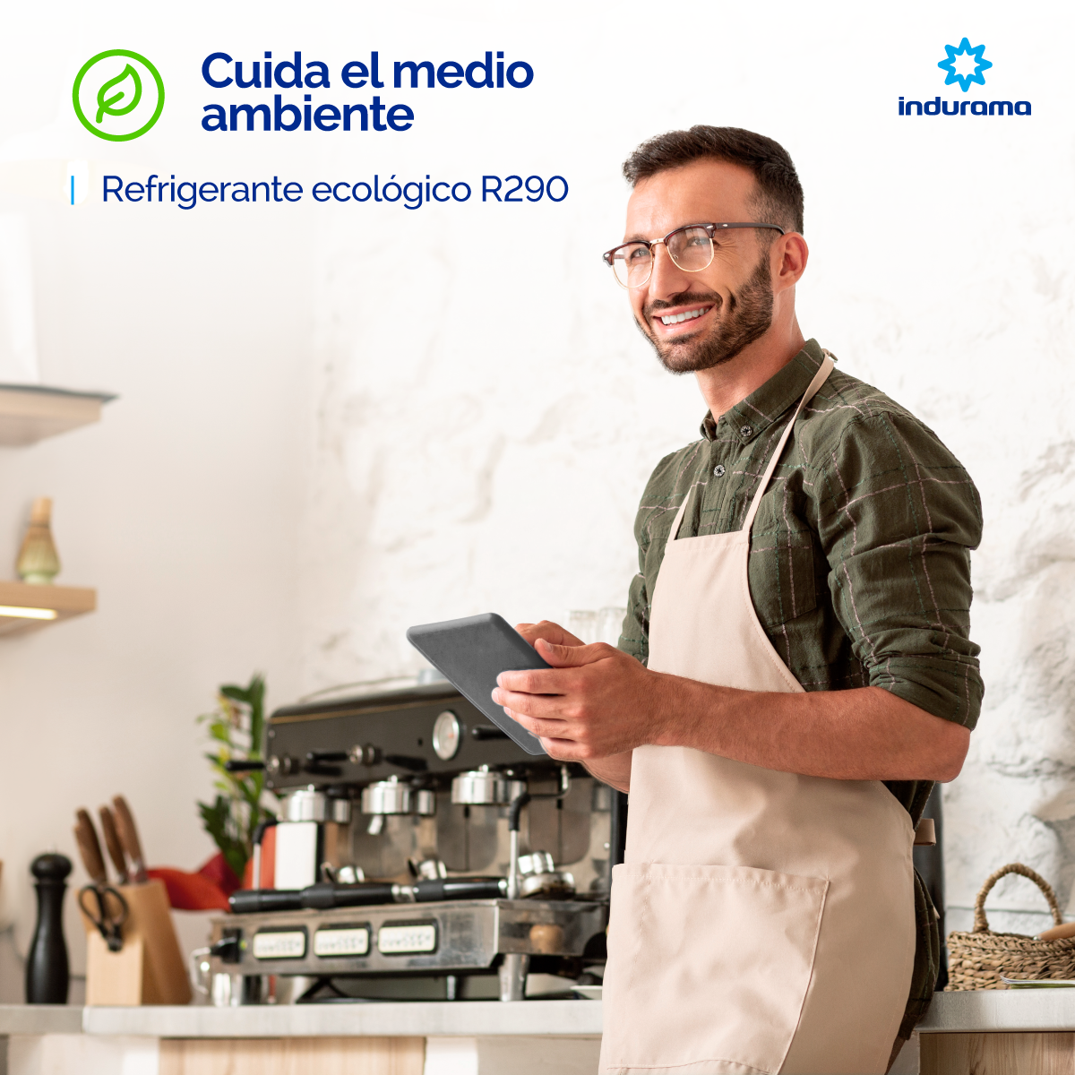 Vitrina Refrigerante Indurama 211 Litros Blanca - VFV-211